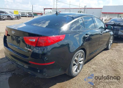 2014 Kia Optima Sx Turbo из США, поврежденный, VIN 5XXGR4A62EG322210